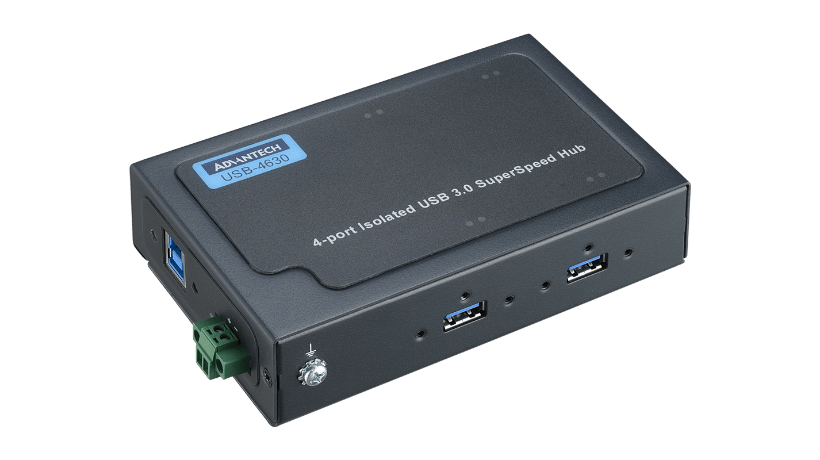 4-Port SuperSpeed Isolated USB 3.0 Hub